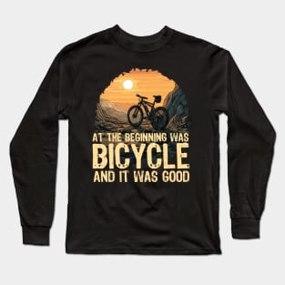 Vintage Mountain Bike Long Sleeve T-Shirt